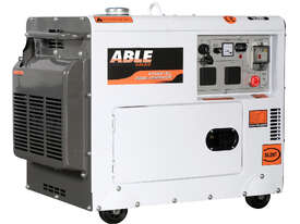 6 kVA Diesel Generator 240V in Canopy - picture0' - Click to enlarge