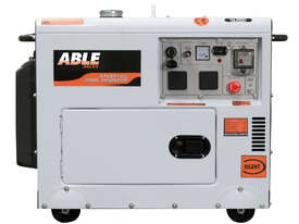 6 kVA Diesel Generator 240V in Canopy - picture0' - Click to enlarge