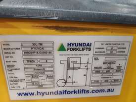 Hyundai 3 Tonne 6 Metre Mast Forklift - picture2' - Click to enlarge