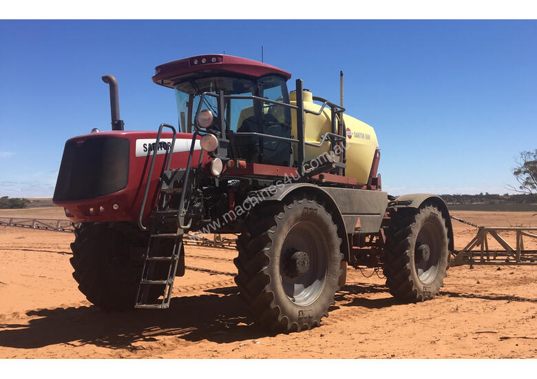 caption Hardi Saritor Boom Sprayer