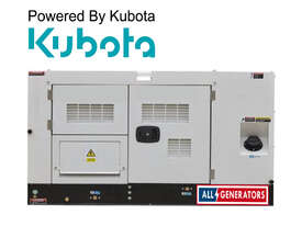 33KVA Kubota Powered Three Phase Diesel Generator - picture0' - Click to enlarge