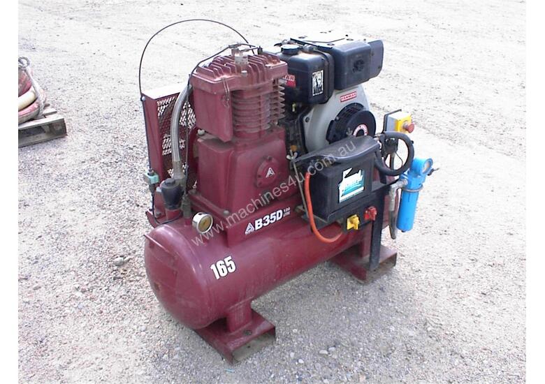caption Airmac diesel air compressor
