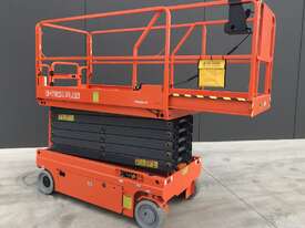 12 Metre Electric Scissor Lift Hire - picture0' - Click to enlarge