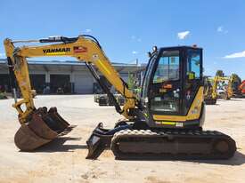 2018 YANMAR VIO82 8T EXCAVATOR WITH LOW 1300 HOURS, FULL CIVIL SPEC AND BUCKETS - picture0' - Click to enlarge