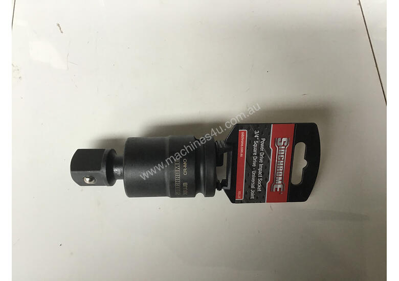 New sidchrome Impact Socket Universal Joint 3 4 Square Drive Sidchrome
