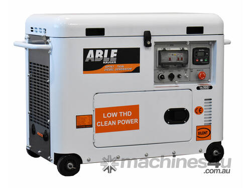 7 kVA Portable Diesel Generator Australian Design