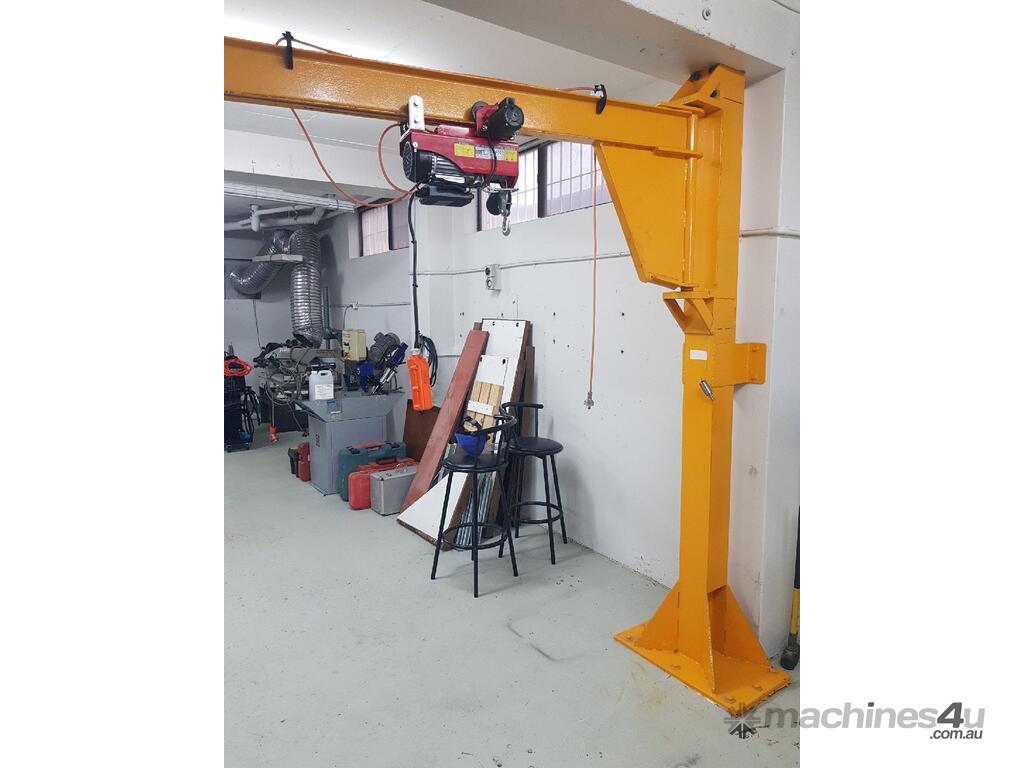 Used Vaculex VACULEX Tube Lifter BOMAC Jib Crane Hoist 500kg Jib Crane