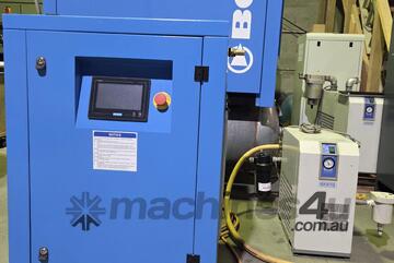 FOCUS 7.5kw VariSpeed/ 15kw. PNEUTECH 22kw. BOGE 22kw. ATLAS COPCO GA22VSD/ 55kw. MITSUI OilFree37kw