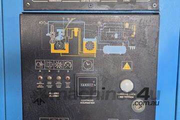 ADICOMP 11kw. FOCUS 7.5kw VSpd. KAESER 22kw/ Dryer. ATLAS COPCO GA22VSD/ 55kw. MITSUI OilFree 37kw
