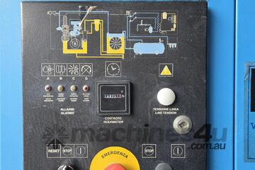 ADICOMP 11kw. FOCUS 7.5kw VSpd. KAESER 22kw/ Dryer. ATLAS COPCO GA22VSD/ 55kw. MITSUI OilFree 37kw