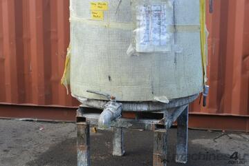 465L Jacked insulated Stainless mixing tank coolant vat vessel heating cooling