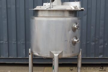 Stainless Steel Jacketed Tank Mixer - 250L