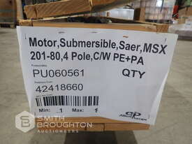 CRAET COMPRISING OF SAER SUBMERSIBLE MOTOR (UNUSED) - picture0' - Click to enlarge