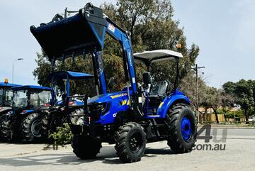 TRIDENT 45HP 4WD CANOPY TRACTOR (2,750KG GROSS WEIGHT & 650KG FRONT LOADER LIFTING CAPACITY)