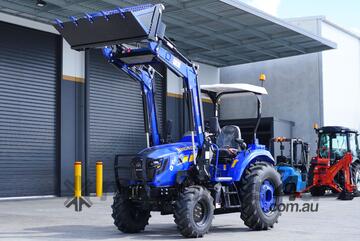 TRIDENT 45HP 4WD CANOPY TRACTOR (2,830KG GROSS WEIGHT & 650KG FRONT LOADER LIFTING CAPACITY)