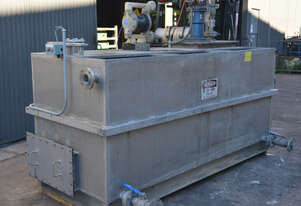 2500L partitioned STAINLESS STEEL 316 tank vessel internal weir 1