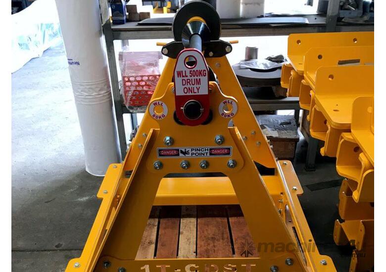 caption Cable Drum Stand 1,000kg Model CDST1000 - Built Tough & Designed to Last!