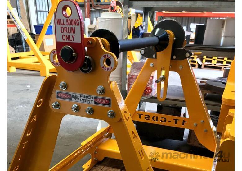 caption Cable Drum Stand 1,000kg Model CDST1000 - Built Tough & Designed to Last!