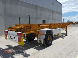 1989 Custom Single Axle Skel Pole Trailer - picture0' - Click to enlarge