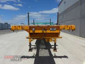 1989 Custom Single Axle Skel Pole Trailer - picture2' - Click to enlarge