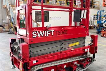 19ft Electric Scissor lift , tracks, outriggers, all terrain