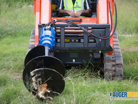 200mm Auger S4 (65mm Round Hub) Tungsten  - picture0' - Click to enlarge