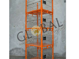 Stackable Mesh Metal Stillage Rackable Storage Cag - picture1' - Click to enlarge