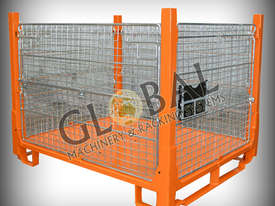Stackable Mesh Metal Stillage Rackable Storage Cag - picture0' - Click to enlarge