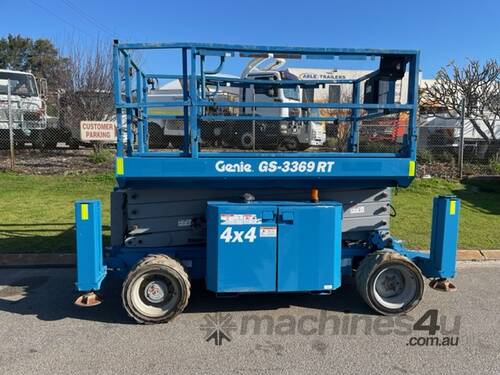 Scissor Lift Genie GS3369 4x4 Diesel 2012 1807 hours