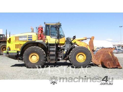 caption KOMATSU WA500-8 Wheel Loaders integrated Toolcarriers