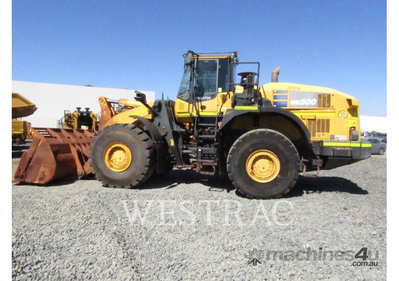 caption KOMATSU WA500-8 Wheel Loaders integrated Toolcarriers