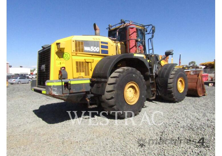 caption KOMATSU WA500-8 Wheel Loaders integrated Toolcarriers
