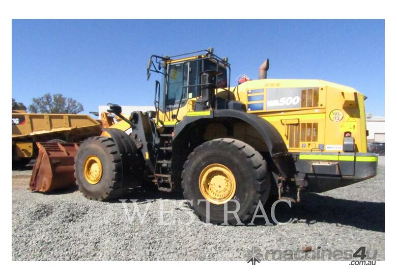 caption KOMATSU WA500-8 Wheel Loaders integrated Toolcarriers