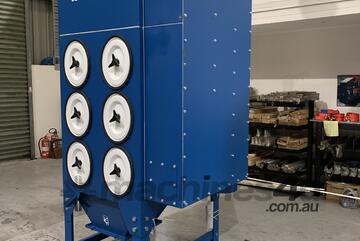 Donaldson Torit 4 Cylinder Dust Collector * 29% PULSE-CLEANING PRESSURE INCREASE *
