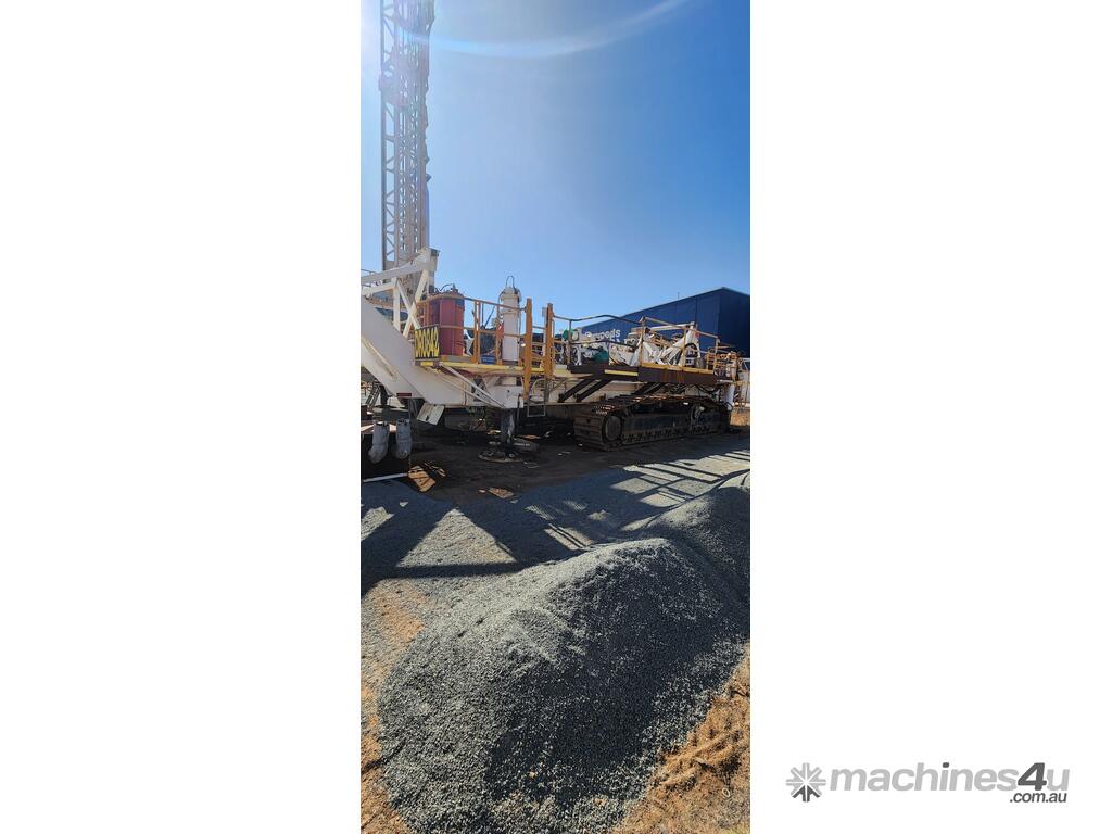 Used 1998 sandvik SANDVIK D90K CUSTOM TWIN COMPRESSOR SINGLE PASS DRILL