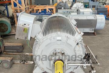 1100 kw 1500 hp 2-pole 2987 rpm 6600v 6.6kv 500 frame AC Motor Siemens Type 1LA4 500-2CN70-Z