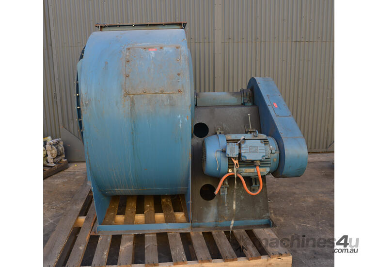 caption Large dust extraction ventilation circulation centrifugal fan BLOWER 22kW 30HP