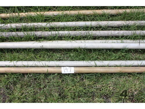 Aluminium irrigation pipes 2 Inch