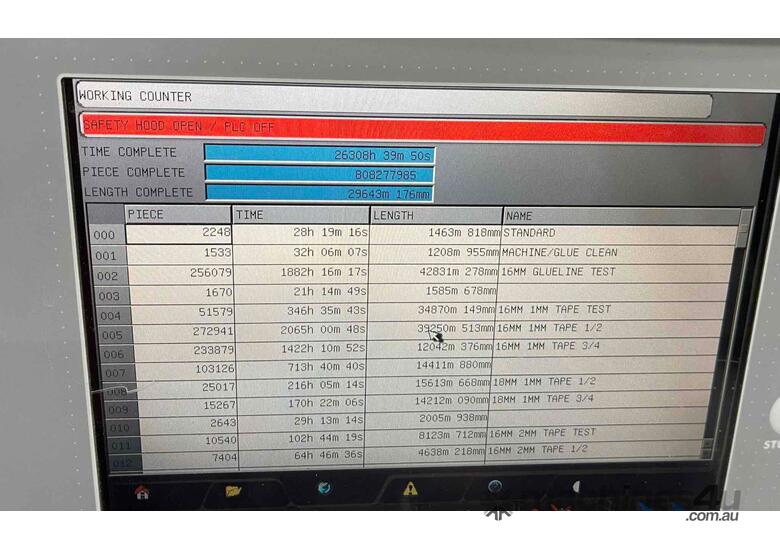 Used 2006 holzher HOLZHER SPRINT 1321 DUST EXTRACTION MANIFOLD