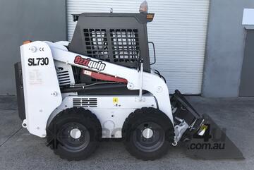 Ozziquip Skid Steer Loader   with Bobcat Hitch 4 in 1 bucket and Pallet Forks