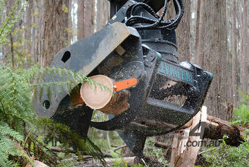 HARDWOOD FORESTRY PRODUCTS- Pulpmate 652 Forestry Head to suit a 30 tonne machine base and above