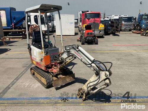 Takeuchi TB108 Excavator (Rubber Tracked)