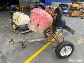 2010 Trailer Mounted Cement Mixer - picture0' - Click to enlarge