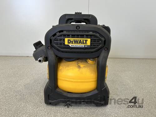 Dewalt Compressor with 2 x Batteries and Charger (Ex-Council)