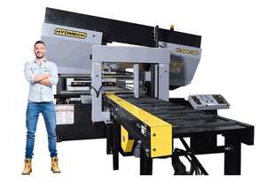 EXCEPTIONAL CUTTING PERFORMANCE - Hydmech H22A-120 CNC Band Saw - Dual Column Horizontal