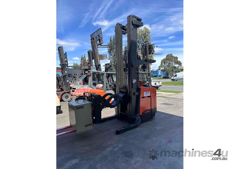Raymond double deep reach forklift  for sale 