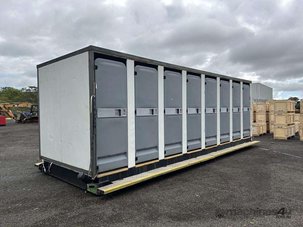 Used Not Specified Unknown 16 Door Toilet Block Portable Toilets in