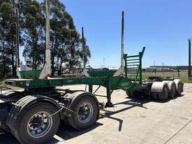 2003 Rods Tri-Axle Drop Deck Rigid Skel Logging A-Trailer - picture1' - Click to enlarge