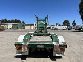 2003 Rods Tri-Axle Drop Deck Rigid Skel Logging A-Trailer - picture2' - Click to enlarge