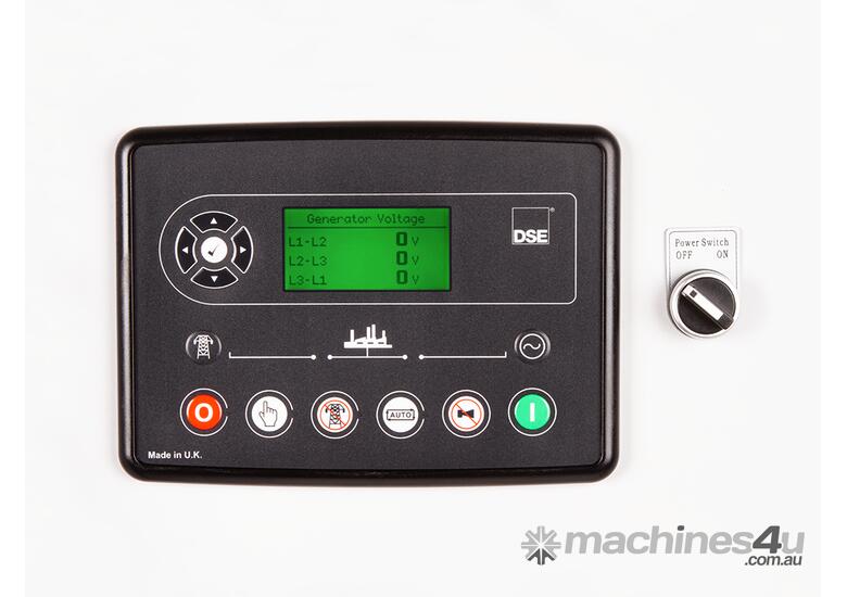 caption SG ENERGY – CUMMINS 110 kVA Industrial Three Phase Generator
